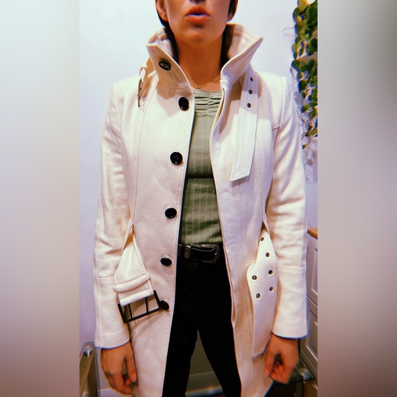 Zara Cream military jacket - Size M - Picture 3 of 6